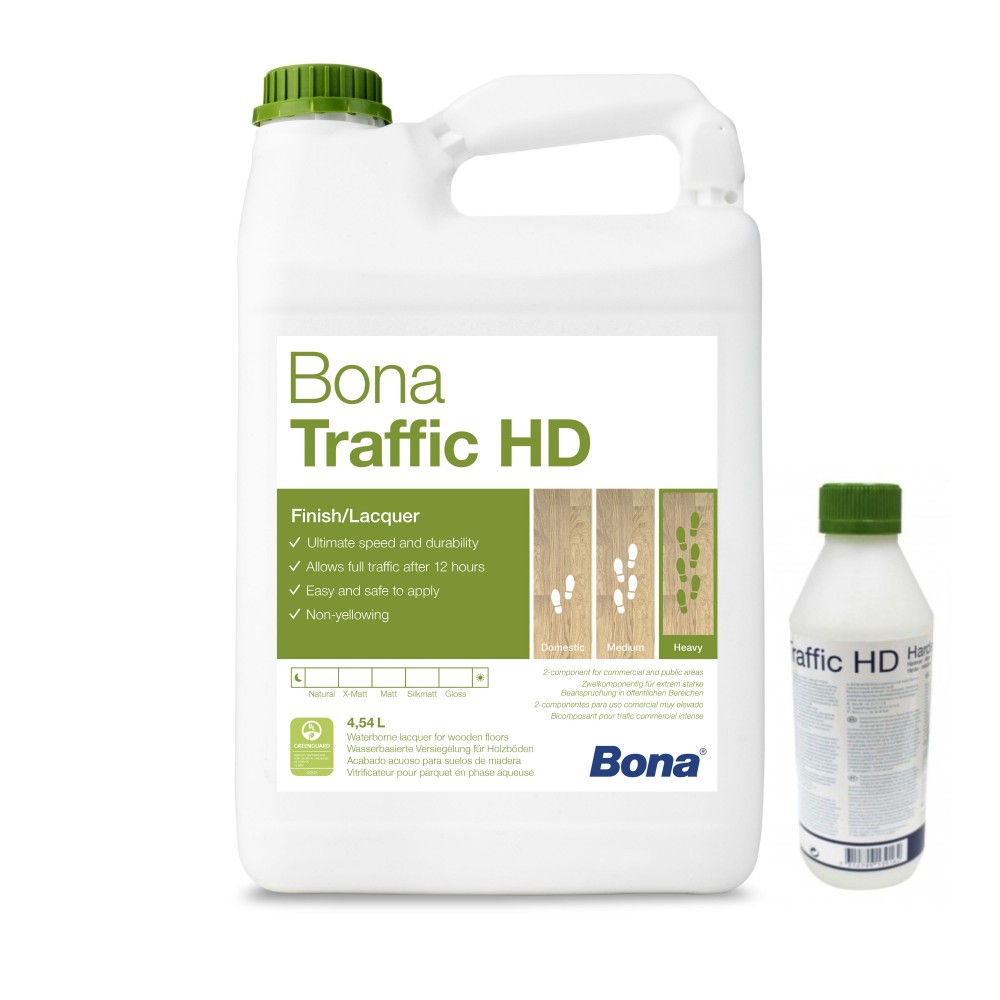 ЛАК ДЛЯ ПАРКЕТА BONA TRAFFIC HD 4,95Л