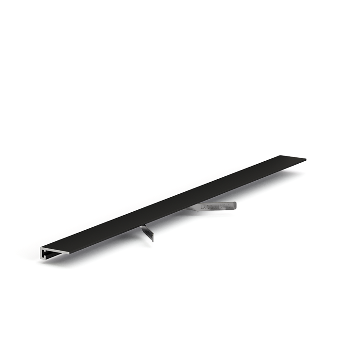 МИКРОПЛИНТУС MICRO 11 MINI ЧЕРНЫЙ МУАР 11Х5Х2000ММ МИКРОПЛИНТУС MICRO 11 MINI ЧЕРНЫЙ МУАР 11Х5Х2000ММ