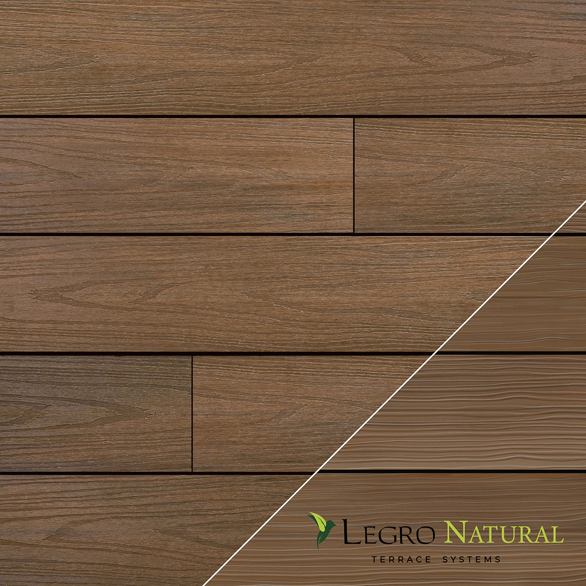 ТЕРРАСНАЯ ДОСКА LEGRO NATURAL TEAK