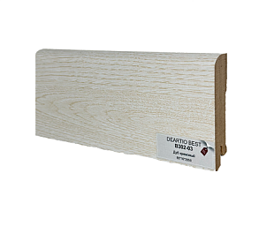 ПЛИНТУС МДФ ДЕАРТИО B302-03 ДУБ КРЕМОВЫЙ 80Х16Х2050