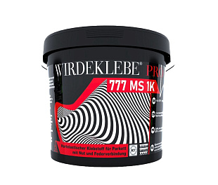 КЛЕЙ ПАРКЕТНЫЙ WIRDEKLEBE PRO LINE 777 MS 1K HARD ELASTIC 14 КГ